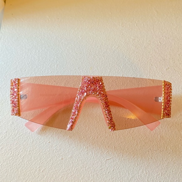 90/00s aesthetic retro pink glasses! - Picture 2 of 4